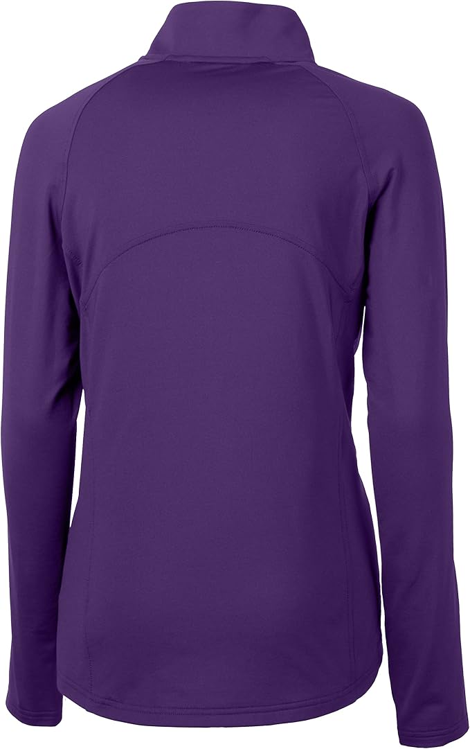 Cutter & Buck Womens Long Sleeve Adapt Eco Knit Half Zip Pullover
