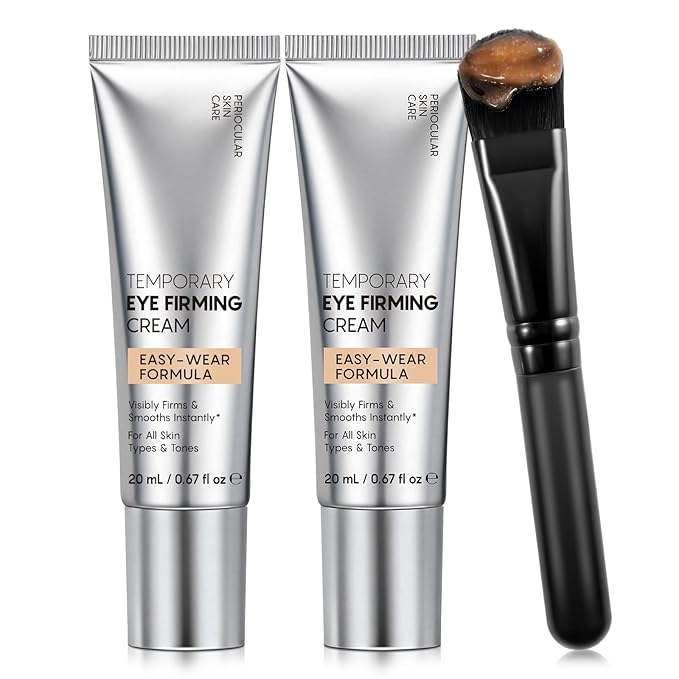 Instant Eye Tightener Cream for Under Eye Bags, Temporary Under Eye Firming for Puffiness & Fine Lines, Fast-Acting, All Skin Types, Makeup Friendly Eye Rescue for All Occasions