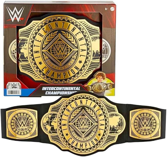 Mattel WWE Championship Title Belt, Adjustable for Kids Role Play