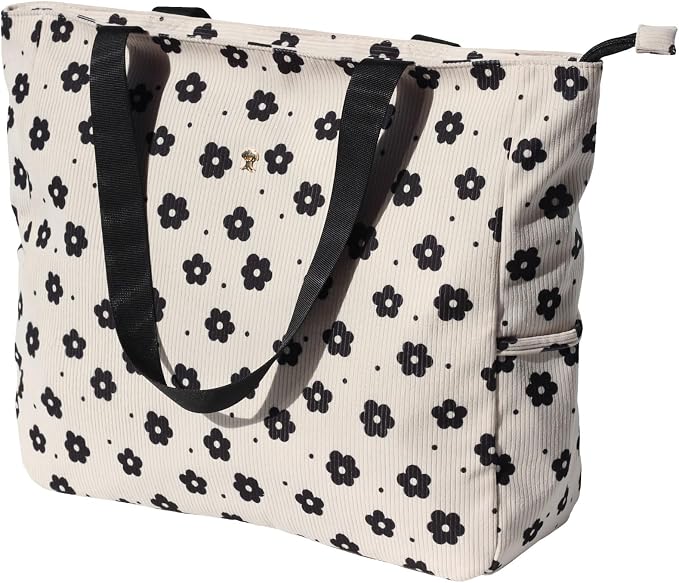 ESVAN LARGE BEACH BAG Water Resistant Lightweight 20 inch Women Oversize Tote Bag for Gym Beach Travel Pool Yoga Nurse