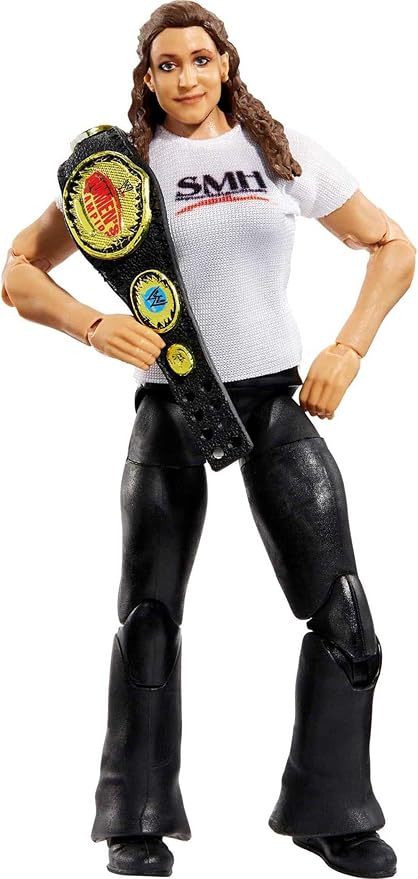 Mattel WWE Elite Collection Action Figure & Accessories, Series #94 Stephanie McMahon 6-inch Collectible with 25 Articulation Points & Swappable Hands