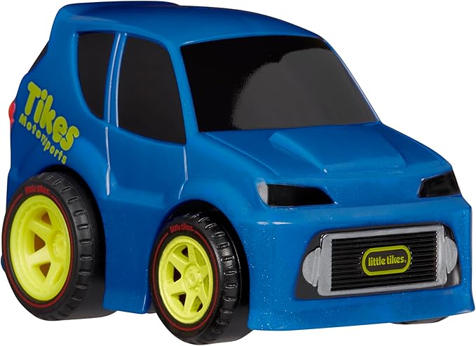 Little Tikes Crazy Fast Cars 2-Pack Hatch Rods, Hatch Back Car Themed Pullback Toy Vehicles Goes up to 50 ft