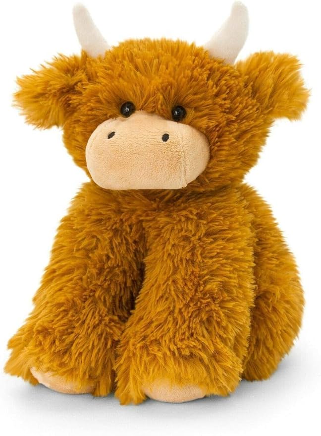 Deluxe Paws 100% Recycled Plush Eco Toys (Highland Cow)