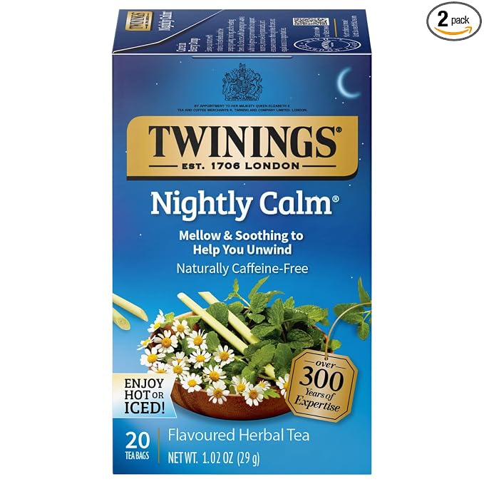 Twining's Nighlty Calm Green Tea (Pack of 2)