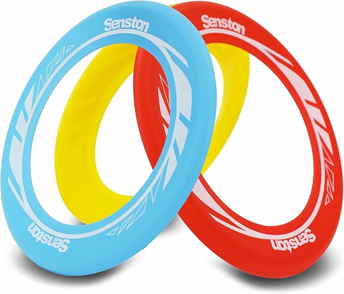 Senston Flying Disc Easily Catch and Throw Sports Disc 9.5 Inch Flying Discs for All Levels