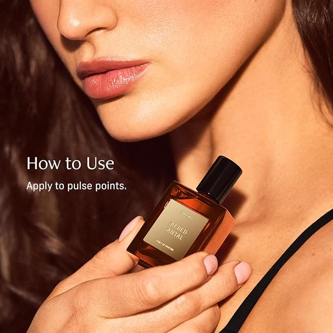 CYKLAR Perfume Oil for Skin – Sacred Santal Scent – Warm & Sophisticated Perfume Fragrance with Bergamot, Amber & Musk Notes – Travel-Friendly 15ml