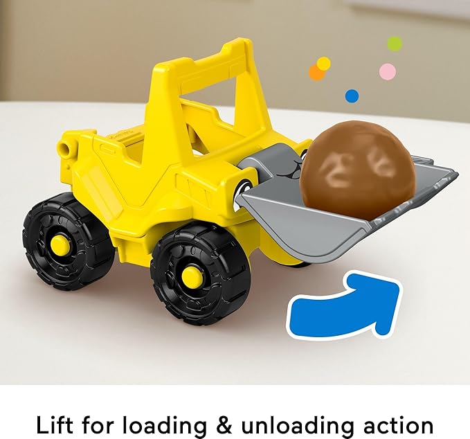 Fisher-Price Little People Toddler Toys, Work Around Town 5-Piece Vehicle & Figure Set for Pretend Play Kids Ages 1+ Years