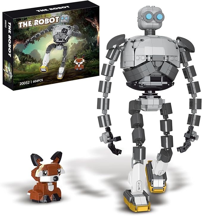 Wilder Robot Toy Building Set Compatible with Lego for Boys 8-14 Years, Action Figure Toys for Christmas,Halloween,Birthday Gift 604 pcs