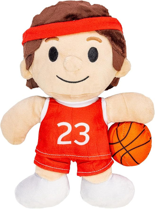 Basketball Plush – 10-inch Adorable Plushies for Boys and Girls – Soft and Squishy Sports Pillow for Kid Room Decor for Basketball Players