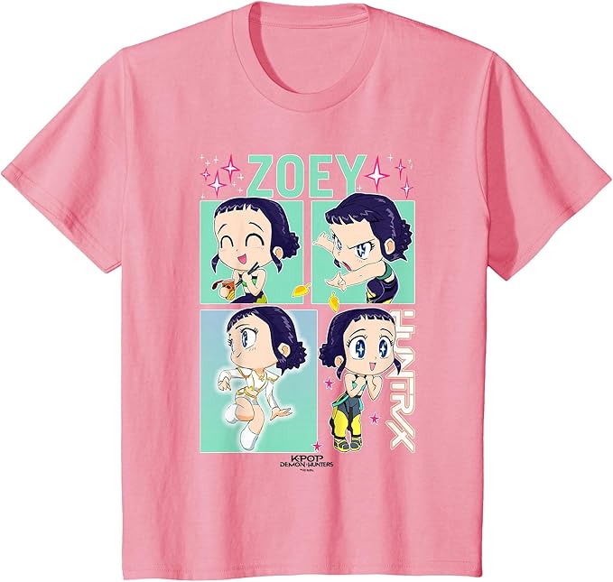 Kpop Demon Hunters Zoey Officially Licensed T-Shirt