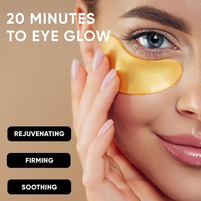 Celor Under Eye Patches for Puffy Eyes and Dark Circles - Eye Masks with Amino Acids & Collagen, Eye Care for Wrinkles - Birthday Gift for Women - Skincare Self Care - USA Tested (40 Pairs)