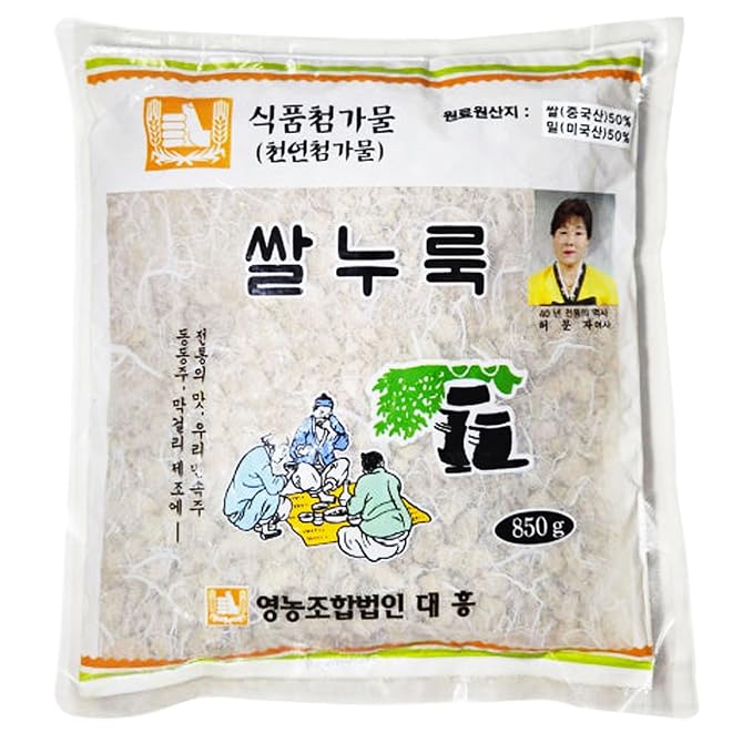Traditional Korean Rice Koji Starter, Ideal Yeast Base for Home Brewing Makgeolli_29.98 oz (850g)