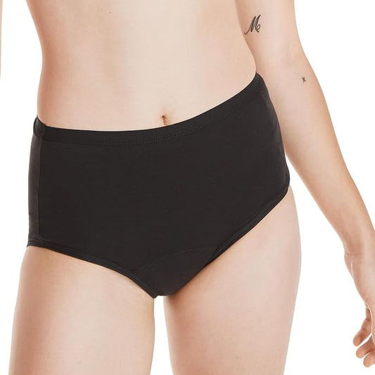 Hanes Women's Period Underwear Pack, 3-Pack, Comfort, Period. Moderate Leaks Period Panties, Odor Protection