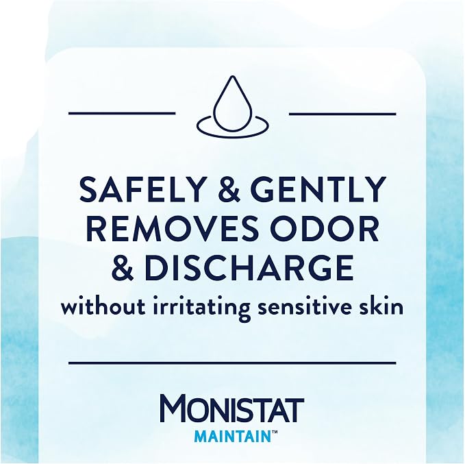 Monistat 7 Day Yeast Infection Treatment with 7 Miconazole Applications Maintain Feminine Wipes with Boric Acid, 12 Count