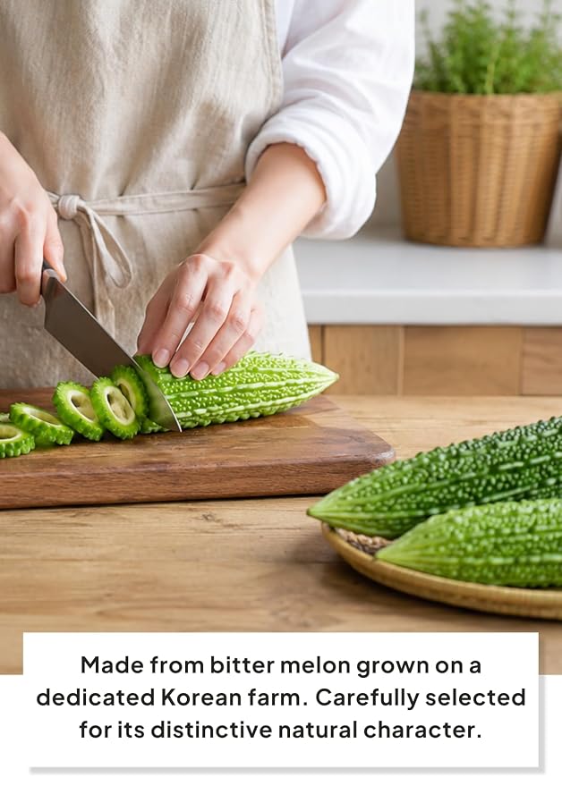 Korean Food Duruwel Bitter Melon Grain Bites Traditional Food 25g x 30 Pk | Farm-grown Korean bitter melon grain bites in 30 individual packs, a convenient traditional Korean snack for daily enjoyment.