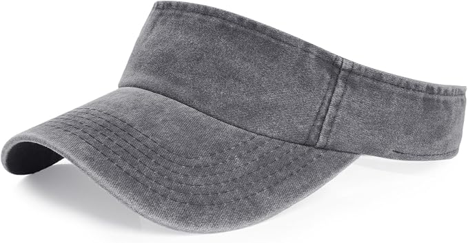 Marrywindix 1 Piece of Sport Wear Athletic Visor Sun Sports Visor Hat Visor Adjustable Cap for Women and Men