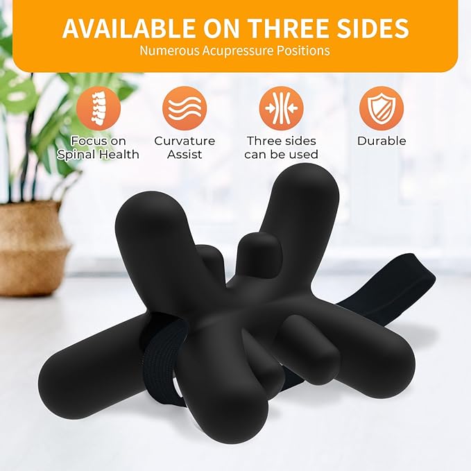 Occipital Release Tool for Neck, Suboccipital Release Tool and Shoulder Trigger Point Massager, Deep Tissue Acupressure Massage Tool for Headache, TMJ and Cervical Tension Relief, Hands-Free Design