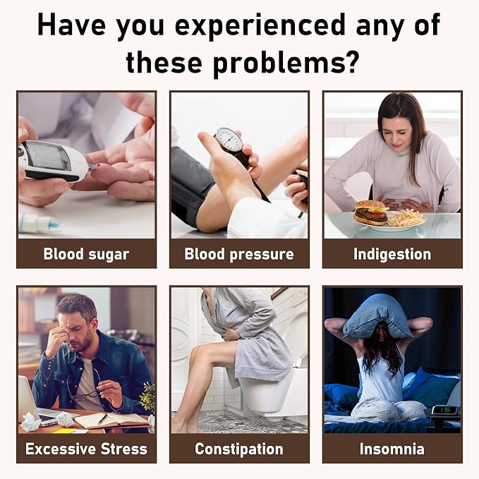 Pressure Balance Herbal Tea, Natural Traditional Chinese Herbal Teabags for Men & Women, Caffeine-Free, Sugar-Free, 9 Precious Ingredients Formula (1 Pack/30 Bags)