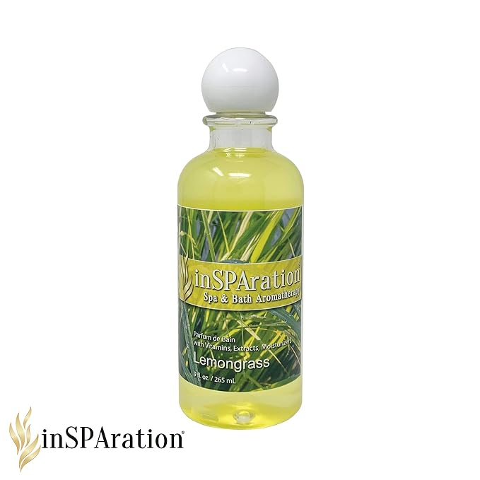 InSPAration Spa and Bath Aromatherapy 100LDX InSPAration Aromatherapy-Lemongrass Liquid (9 oz)