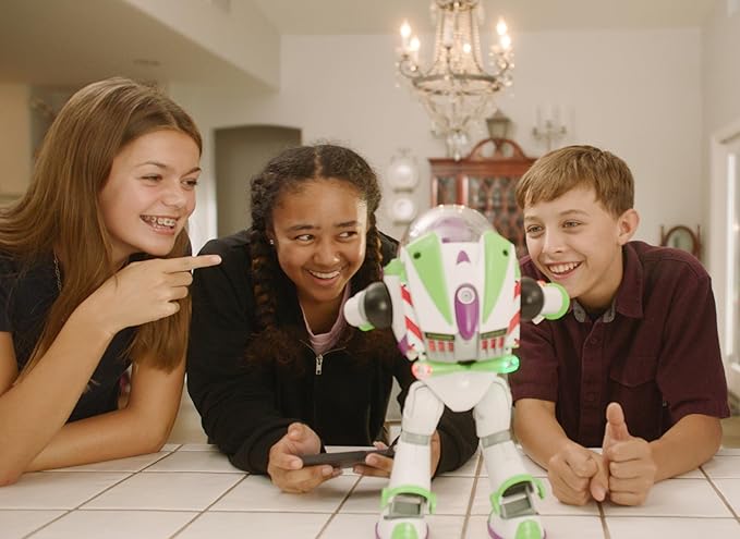 Robosen Toy Story Buzz Lightyear Robot, Design for Ages 15+ - 14.7 in (H) Buzz Lightyear Collectible