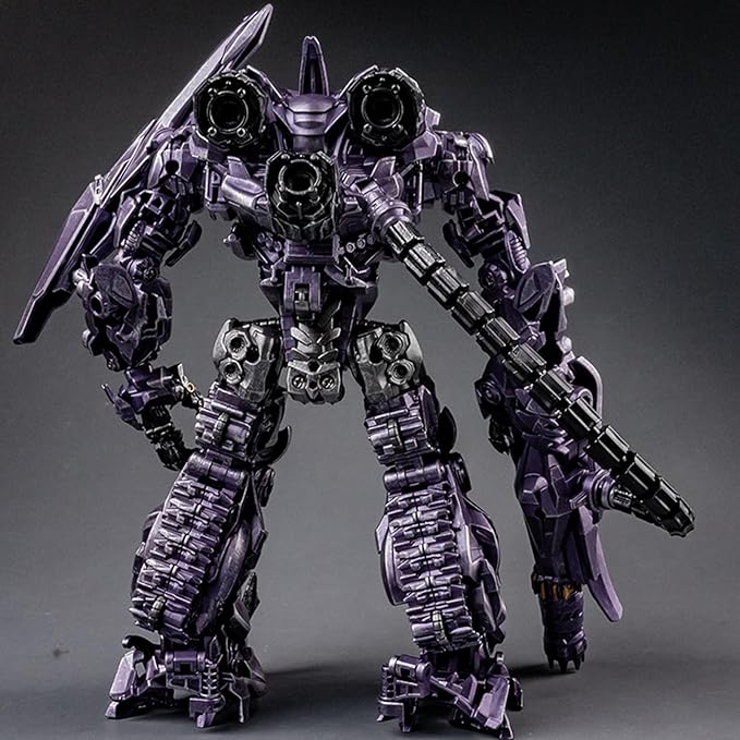 Deformation Robot Toys 7.9 Inches Action Figure Improved Painting with Accessories Tank Mode Car Model Gift for Kids Boys