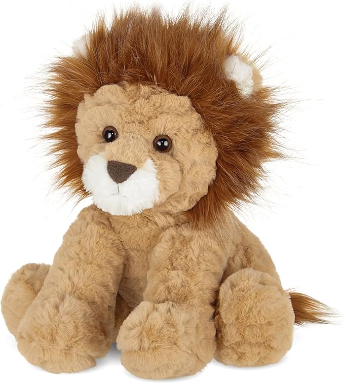 Bearington Collection Roary 11 Inch Stuffed Lion - Plush Stuffed Animal Soft Toy
