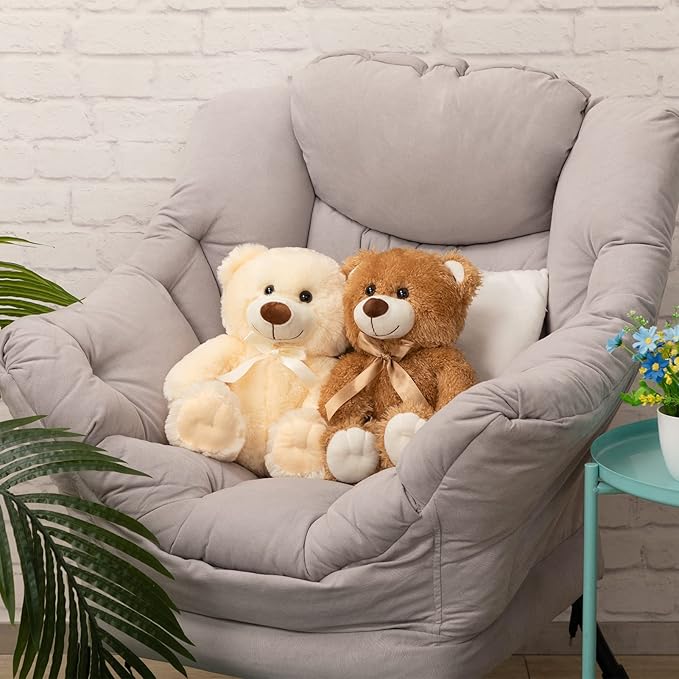Super Color Teddy Bear Stuffed Animals Plush Toy for Children Girlfriend Family Congratulations Baby Shower Birthday Tan 14 inch