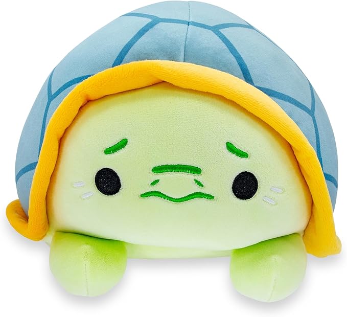 MochiOshis Turtle 12-Inch Character Plush Toy Jinba Osoioshi | Plushie, Huggable Soft Stuffed Animal for Cuddling | Friendly Companion Plush Figure Toy | Officially Licensed MochiOshis Turtle Plushie