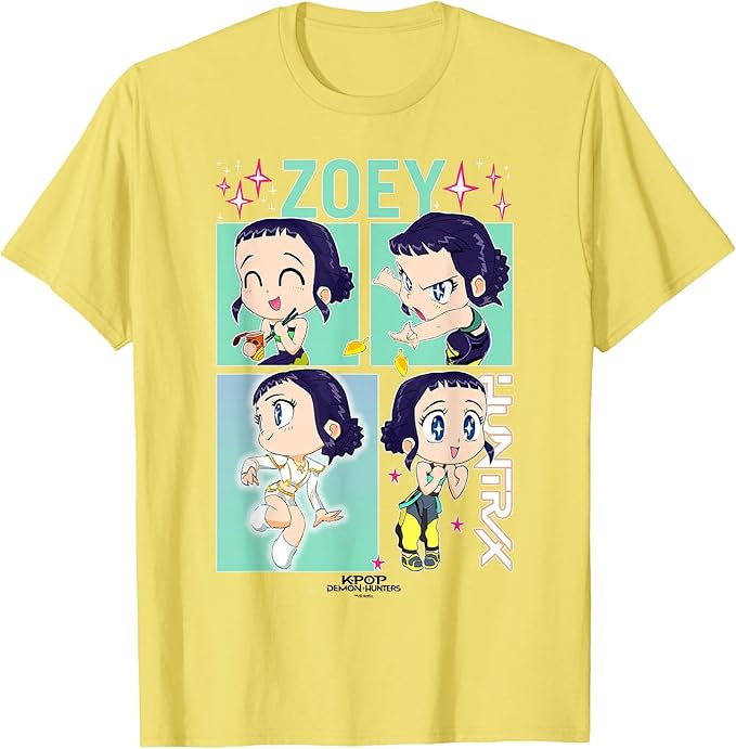 Kpop Demon Hunters Zoey Officially Licensed T-Shirt