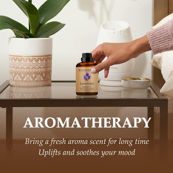 Lavender Essential Oils 240ML, Pure Lavender Essential Oil for Aromatherapy Diffuser - 8 Fl Oz