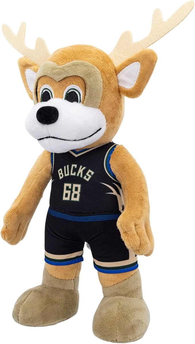 Bleacher Creatures NBA Unisex NBA 10-inch Mascot Plush Doll