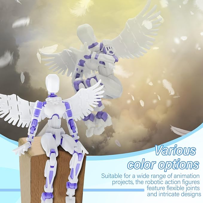 Titan 13 Multi-Jointed Action Figures,Titan 13 Action Figure,3D Printed Action Figures (1pcs-A)