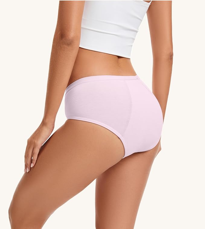 YESWEL Period Underwear For Women, Leakproof Hipster, Brief, Heavy Flow, 3 Pack