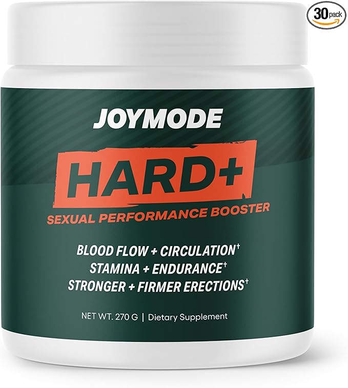 JOYMODE Performance Booster w/Arginine Nitrate, L-Citrulline, Vitamin C, and Ginseng - 30 Servings - Supports Nitric Oxide Blood Flow and Erection Quality