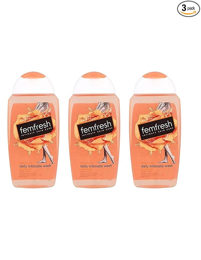 Femfresh 250ml Intimate Hygiene Daily Intimate Wash3 Pack Deal