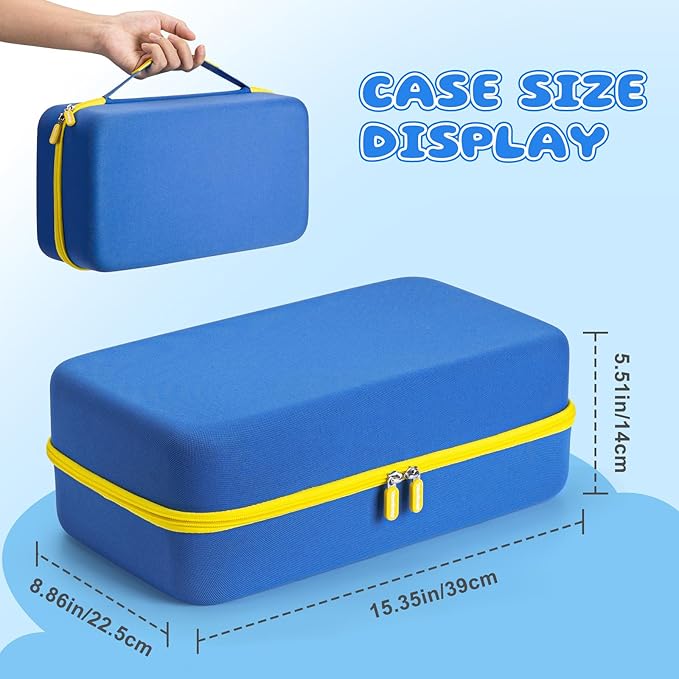 Case for Little Tikes Story Dream Machine Books Starter Set,Hard Carrying Case for Little Tikes for Storytime Audio Play Real for Littles Character Collection Travel Toy Protective Container-CASE ONLY