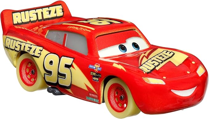 Disney Cars Disney Pixar Cars Glow Racers - Lightning McQueen - Cars Metal