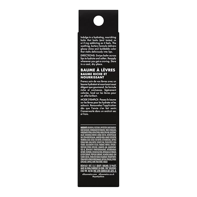 e.l.f. Glow Reviver Melting Lip Balm, Hydrating Tinted Lip Balm For A Glossy Finish & Soft, Supple Lips, Vegan & Cruelty-Free, Vanilla Soft Serve