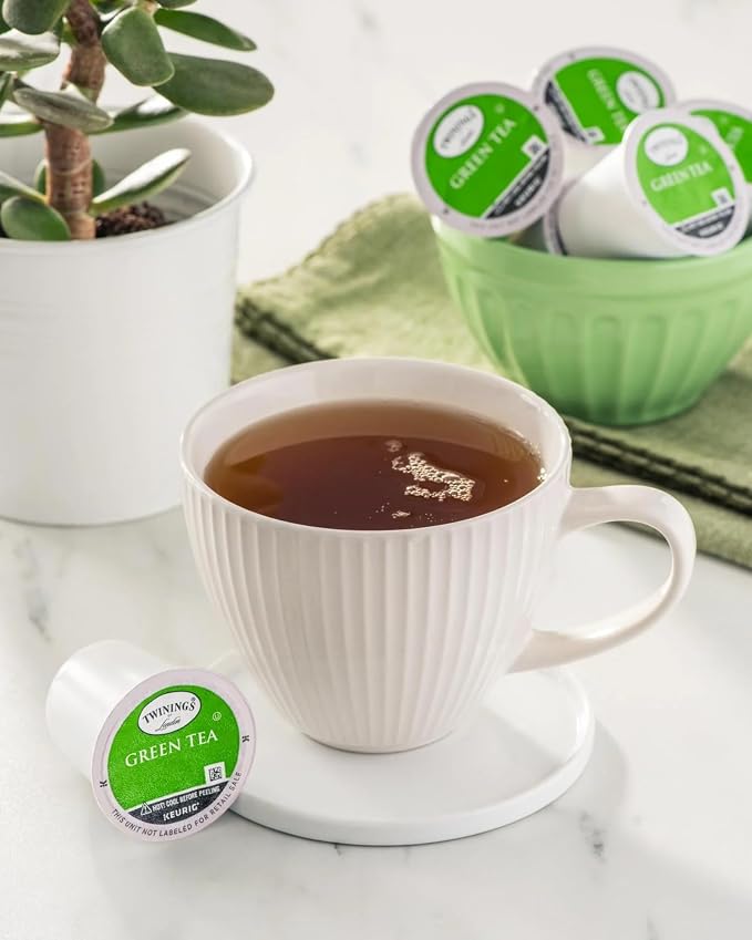 Twinings Tea Sampler (20 Count) Black, Green, Herbal Keurig 2.0 K-Cups – Perfect Gourmet Gift Set