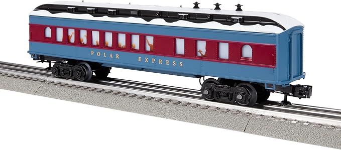 Lionel The Polar Express, Electric O Gauge Model Train Cars, Diner Car (684604)