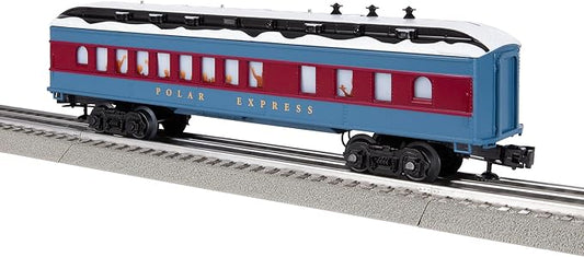 Lionel The Polar Express, Electric O Gauge Model Train Cars, Diner Car (684604)