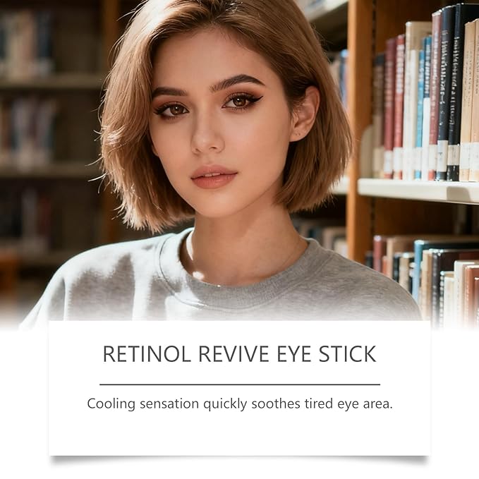 Retinol Revive Eye Stick – Cooling, Hydrating & Smoothing Eye Care for All Skin Types, 1 oz