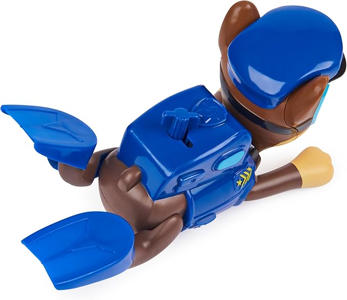 SwimWays Paw Patrol Paddlin' Pups Pool Toys & Outdoor Games, Bath Toys & Pool Party Supplies for Kids Aged 4 & Up, No Batteries Required, Chase