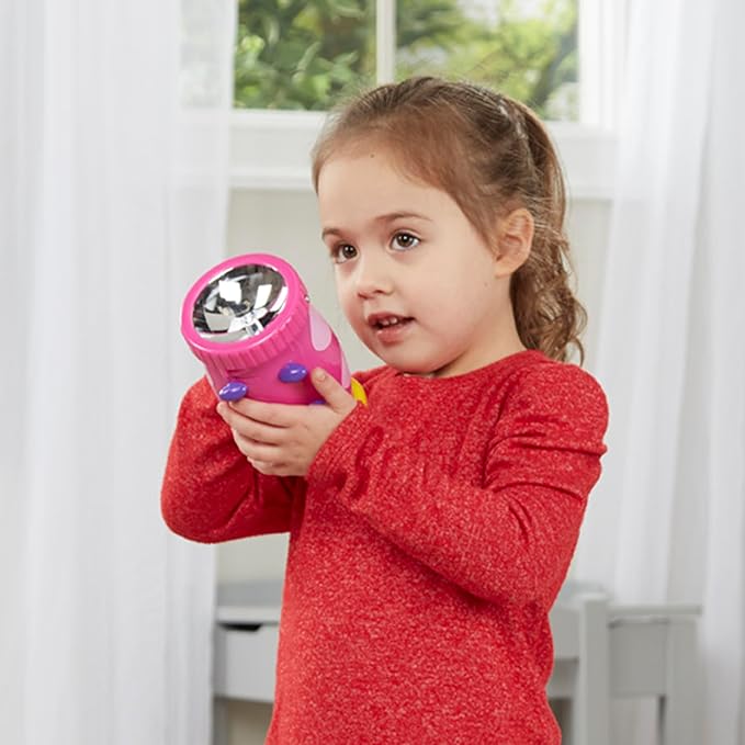 Melissa & Doug Sunny Patch Trixie Ladybug Flashlight With Easy-Grip Handle