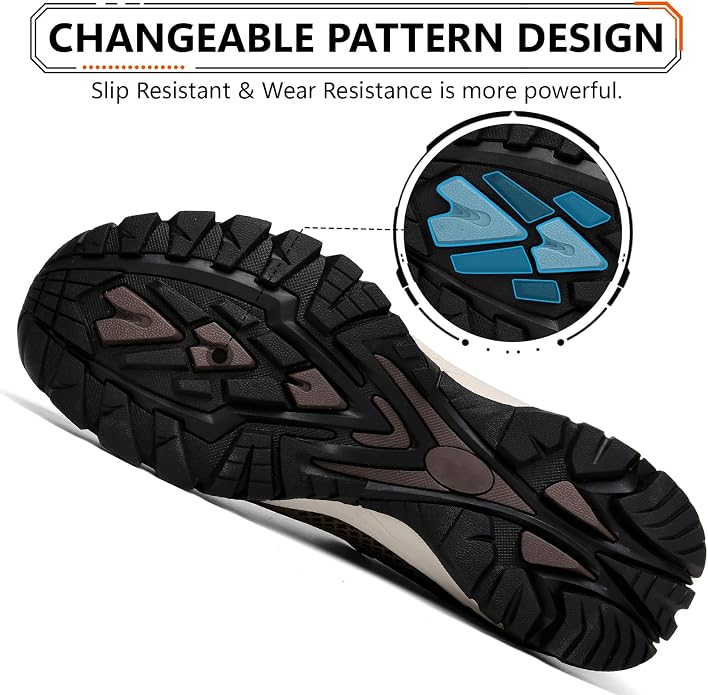 LEDINEY Hiking Shoes Women Waterproof Lightweight for Trail Trekking Camping Outdoor