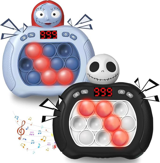 Valentines Pop Game Light Up Fidget Toy,Nightmare Be Christmas Toys for Kids Girls Boys Toddler Adult, for Grandkids Valentines Day Gifts for Kids