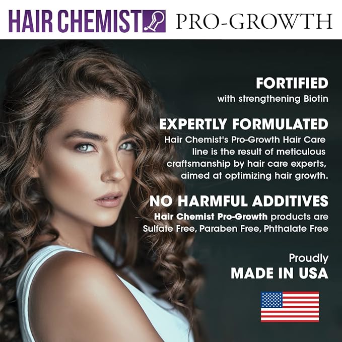 Hair Chemist Pro-Growth Biotin Hair Oil 7.1 oz. - Hair Oil for Hair Growth