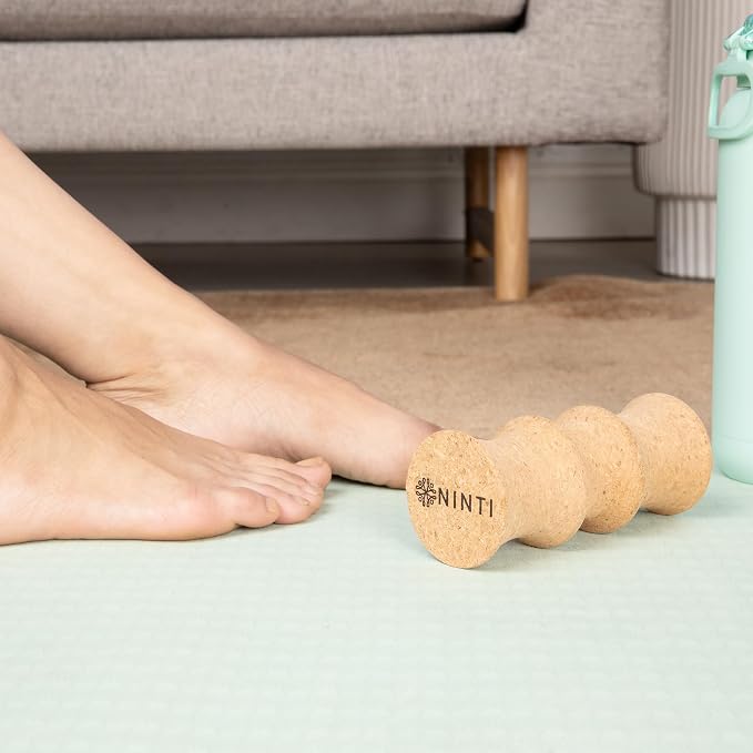 NINTI Foot Massage Roller | Deep Tissue Massage, Plantar Fasciitis, Neuropathy, Circulation