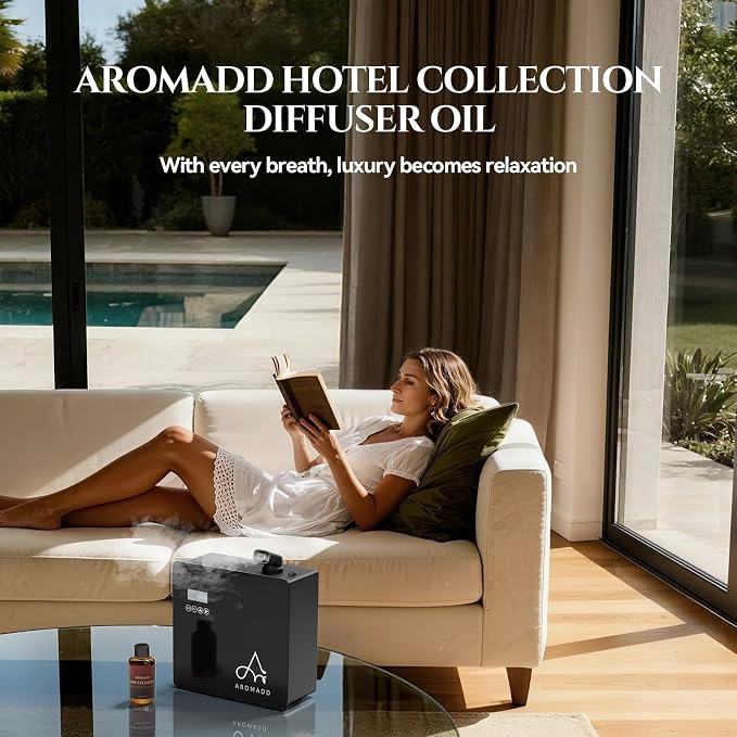 AROMADD AROMADD 24K Celestia Hotel Diffuser Oil Inspired by Luxury Hotel Collection Scent, Premium Fragrance Oil for Waterless, Cold Air & HVAC Diffusers, Long-Lasting Home Scent, 3.38 fl oz (100 mL)