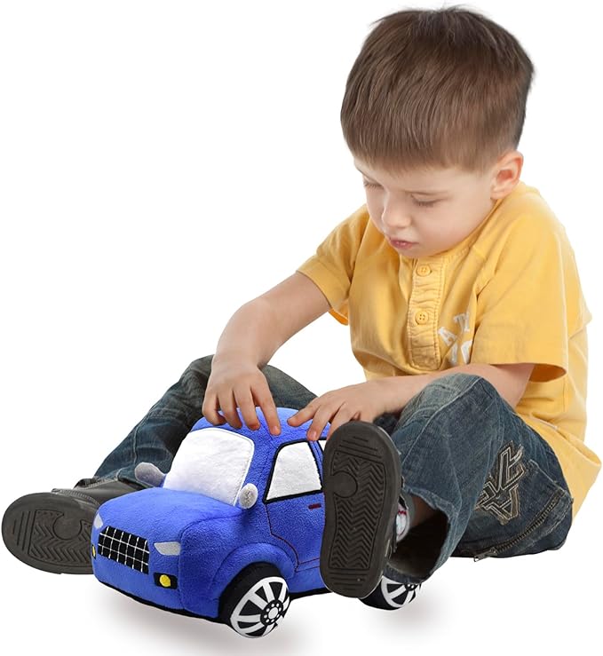 Soft Little Blue Truck Stuffed Pickup Toy Super Cute Plush Car Excellent Gifts for Kids or Birthday Party 12 Inches